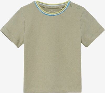 s.Oliver T-Shirt en bleu / jaune / olive / blanc, Vue avec produit