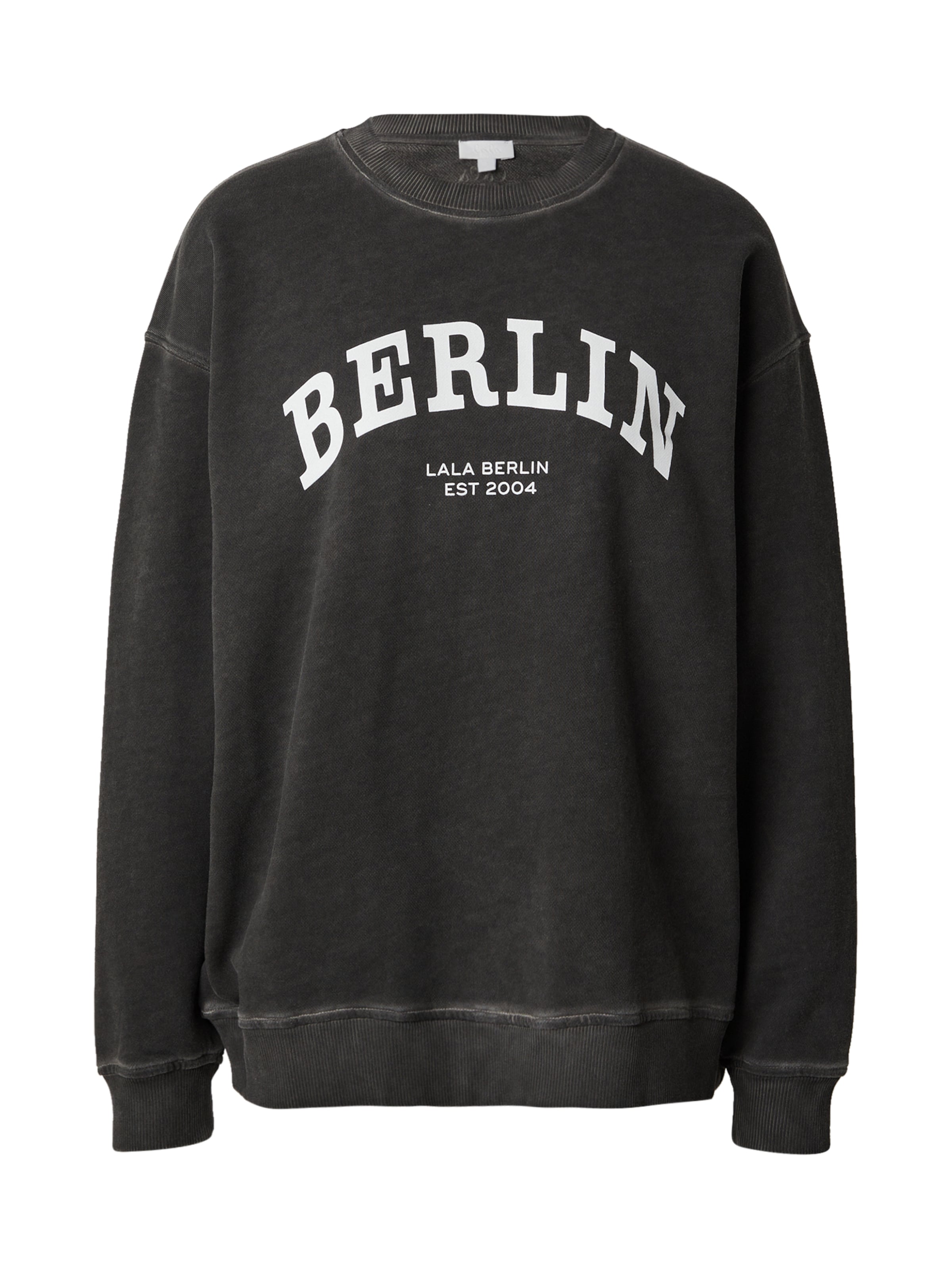 Lala Berlin Sweatshirt 'Berlin' i sort: forside