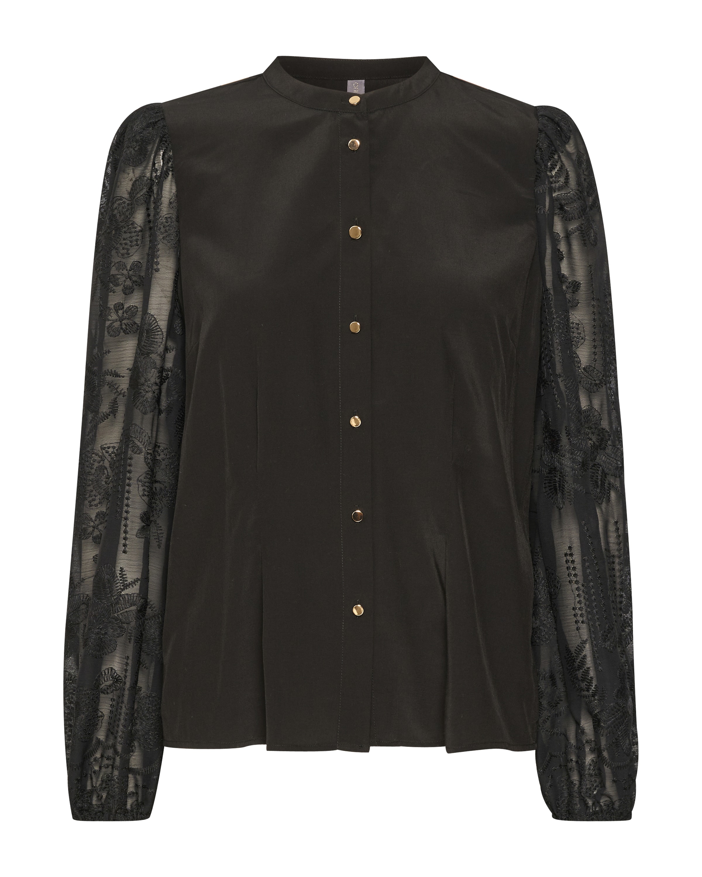 CULTURE Blouse 'Asmine' in Black: front