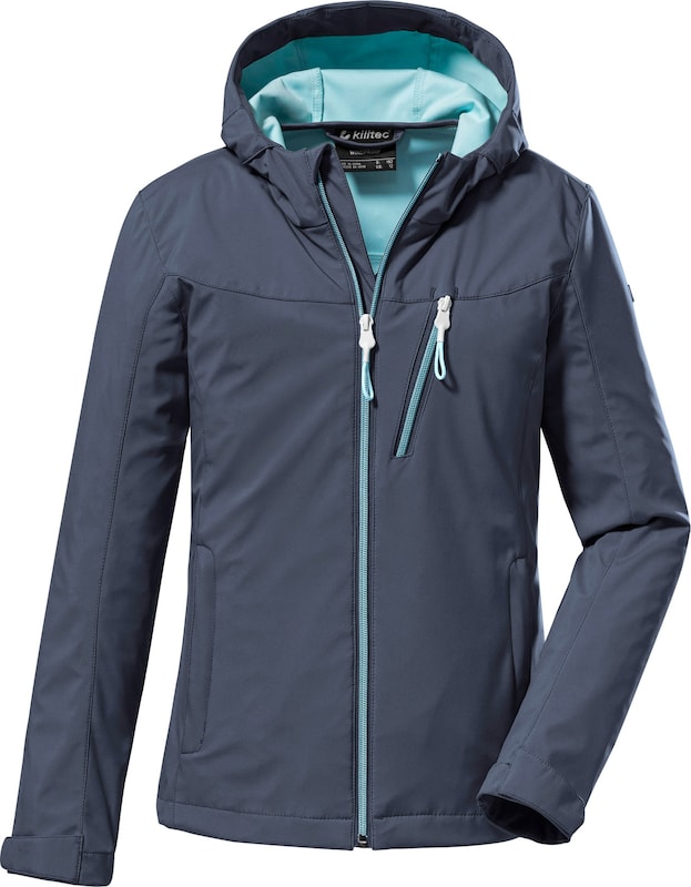 KILLTEC Outdoorjacke 'KOS' in Dunkelblau KILLTEC Outdoorjacke 'KOS' in Dunkelblau
