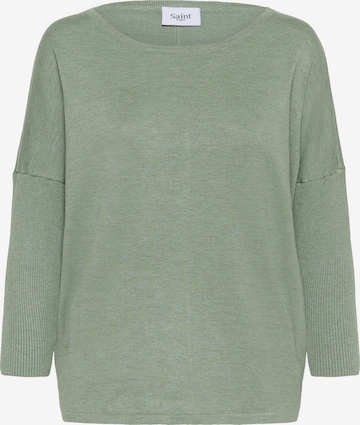 Pullover 'MilaSZ' di SAINT TROPEZ in verde: frontale