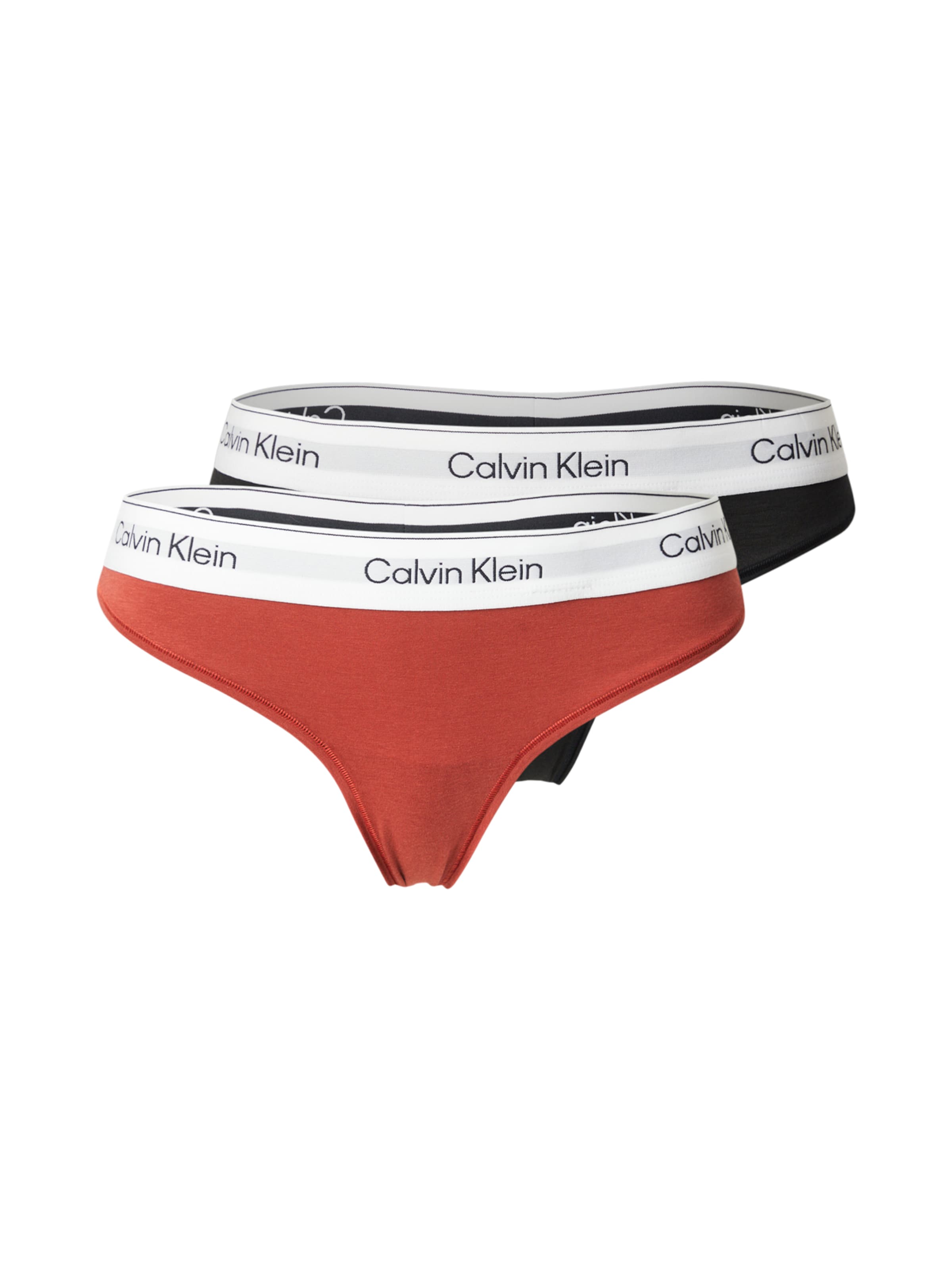 Calvin Klein Underwear Tangice | oranžna barva: sprednja stran