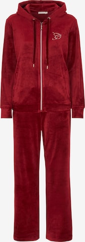 Cellbes of Sweden Hausanzug in Rot: Vorderseite