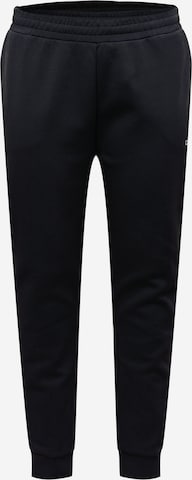 Calvin Klein Curve Tapered Broek in Zwart: voorkant