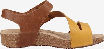 JOSEF SEIBEL Sandals 'Tonga' in Yellow