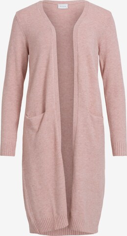 VILA Pletený kabát 'Ril' - ružová: predná strana