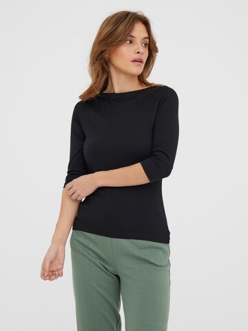 VERO MODA Koszulka 'VMPanda' w kolorze czarny: przód