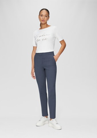 s.Oliver BLACK LABEL Tapered Broek in Blauw