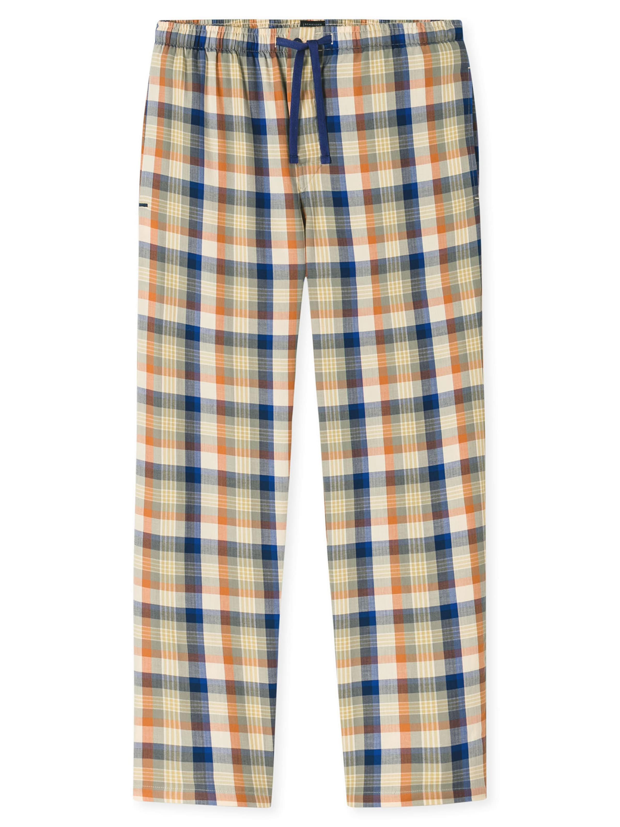Pantalon de pyjama ' Mix Relax ' SCHIESSER en beige : devant
