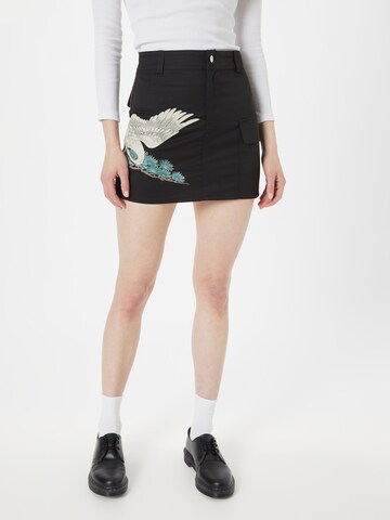 Nasty Gal Rok in Zwart: voorkant