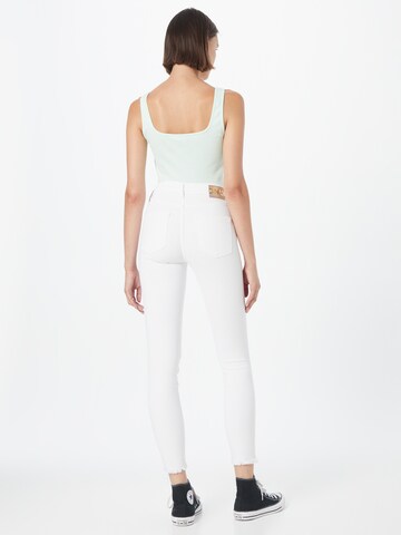 Skinny Jean 'BLUSH LIFE' ONLY en blanc