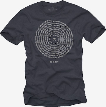 MAKAYA Shirt in Grau: Vorderseite