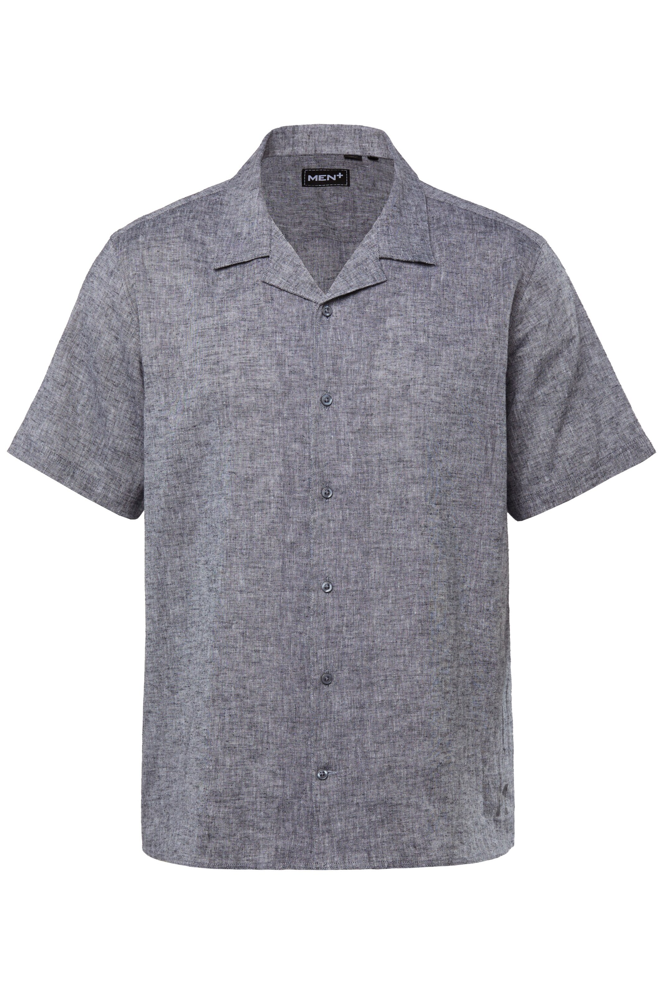 Men Plus Regular fit Overhemd in Blauw: voorkant