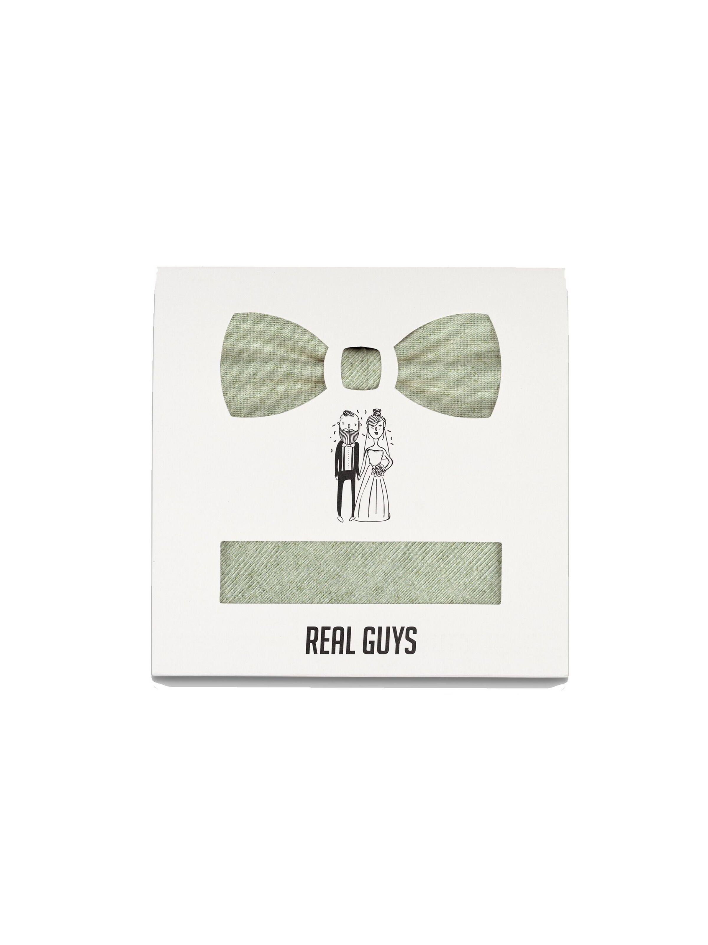 Real Guys Bow Tie in Green