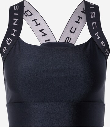 Röhnisch - Bustier Sujetador deportivo 'KAY' en negro: frente