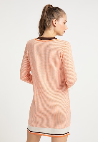 MYMO Knit dress in Orange