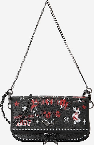 Zadig & Voltaire Umhängetasche 'ROCK NANO PUNK' in Schwarz: Vorderseite