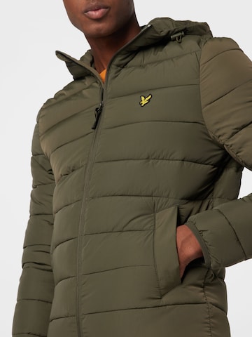 Veste mi-saison Lyle & Scott en vert