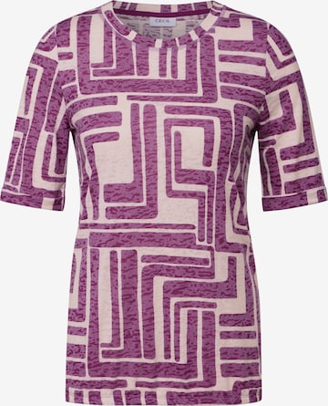 CECIL Shirt in Pink: Vorderseite