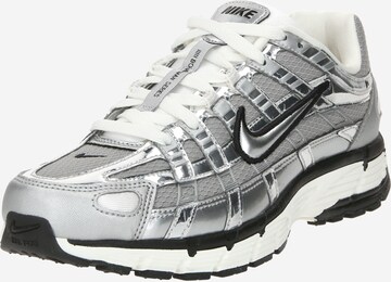 Baskets basses 'P-6000' Nike Sportswear en argent : devant