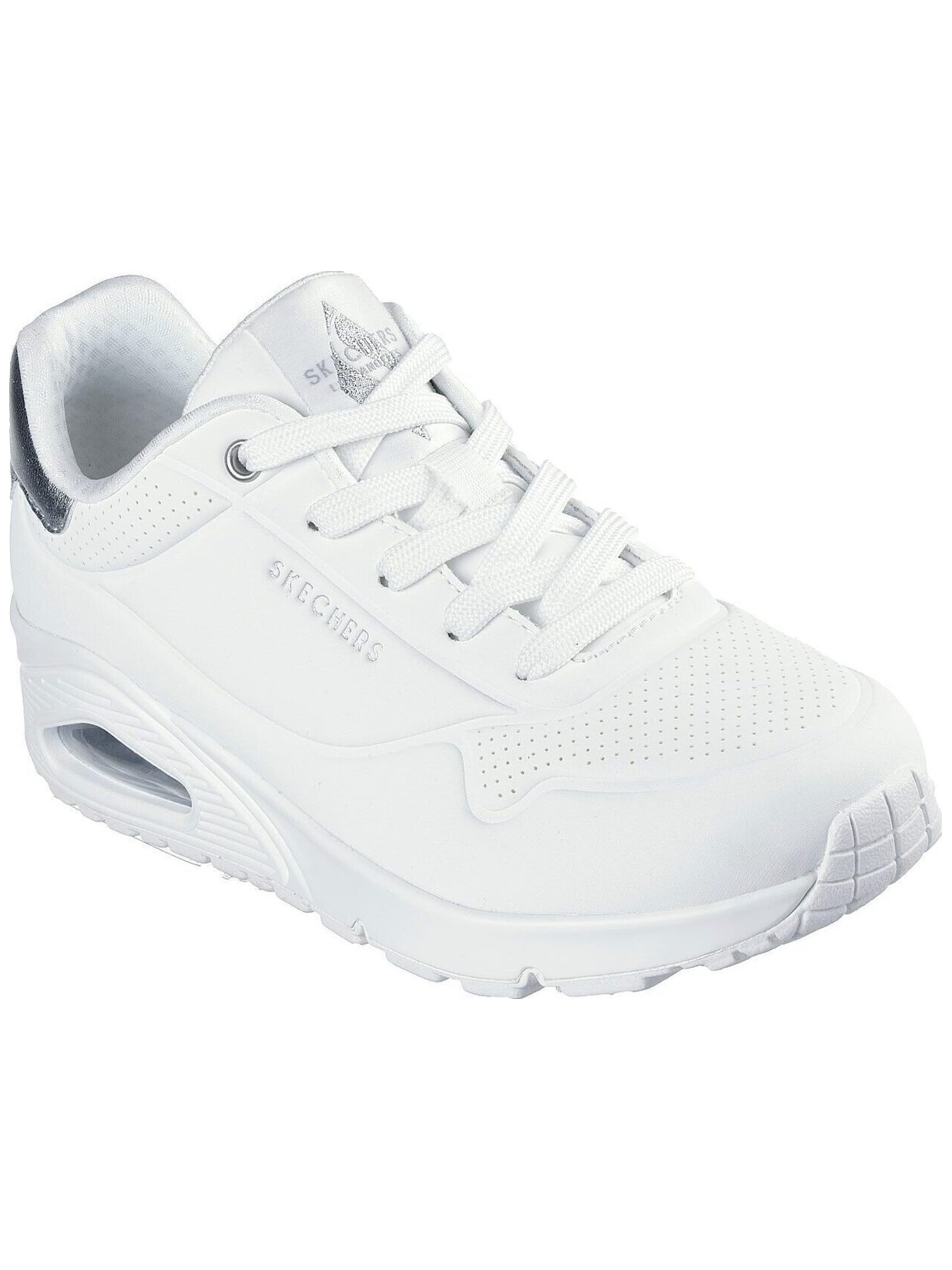 SKECHERS Sportschoen 'Uno Golden Air' in Wit: voorkant