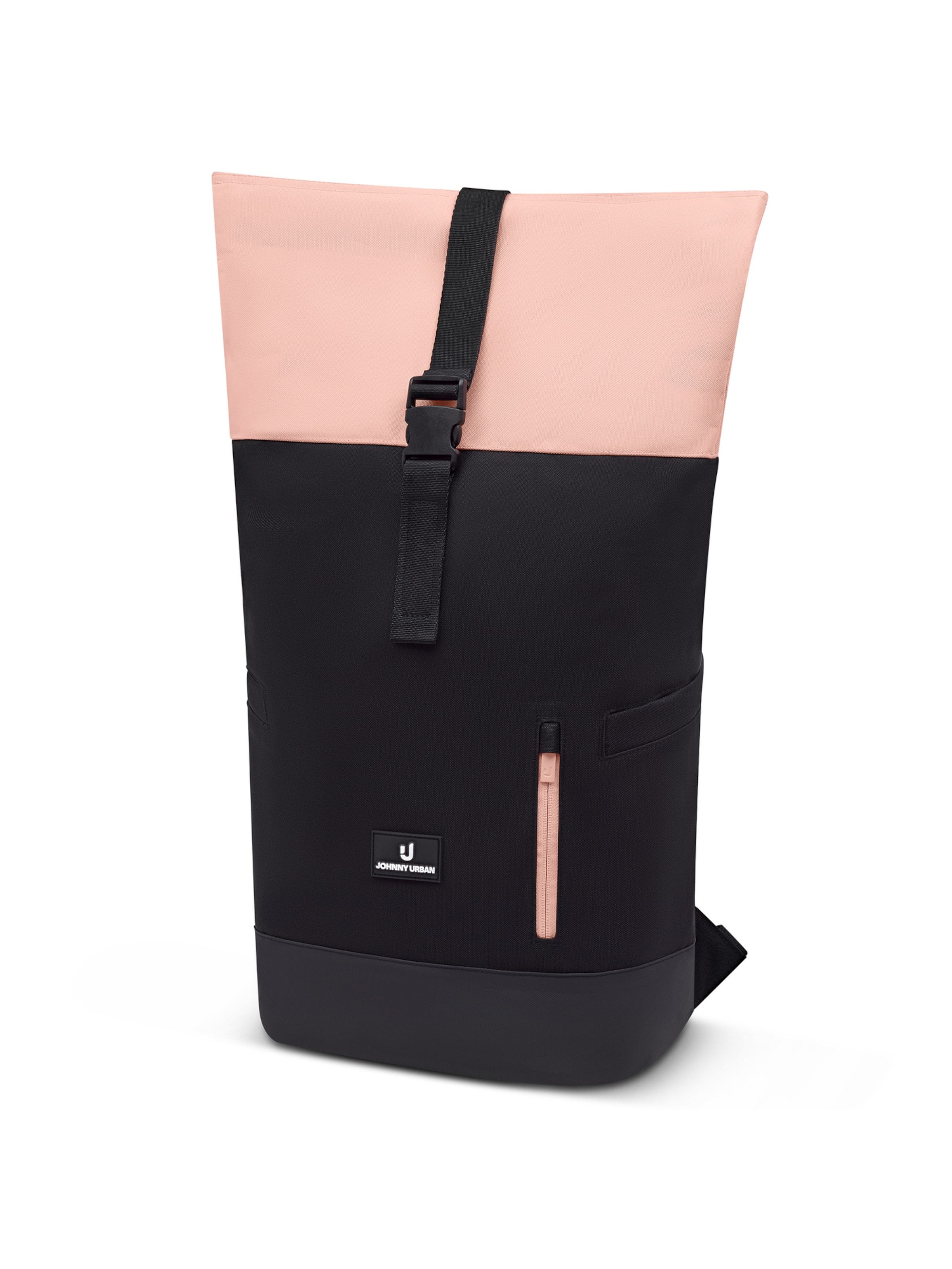 Johnny Urban Rugzak 'Luca Medium' in Zwart