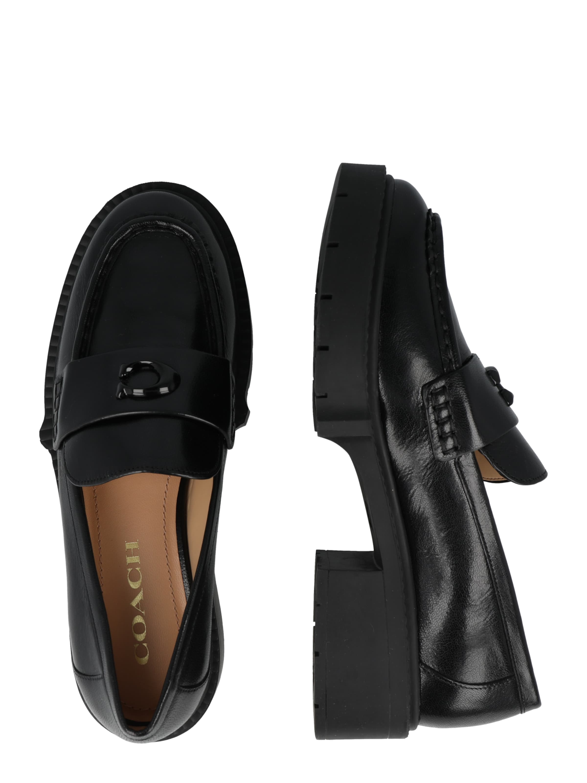 Mocassin 'leah loafer' COACH en noir