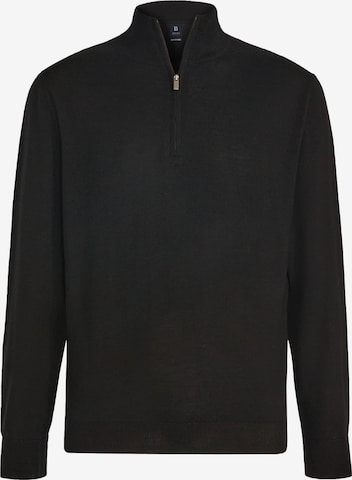 Pull-over Boggi Milano en noir : devant