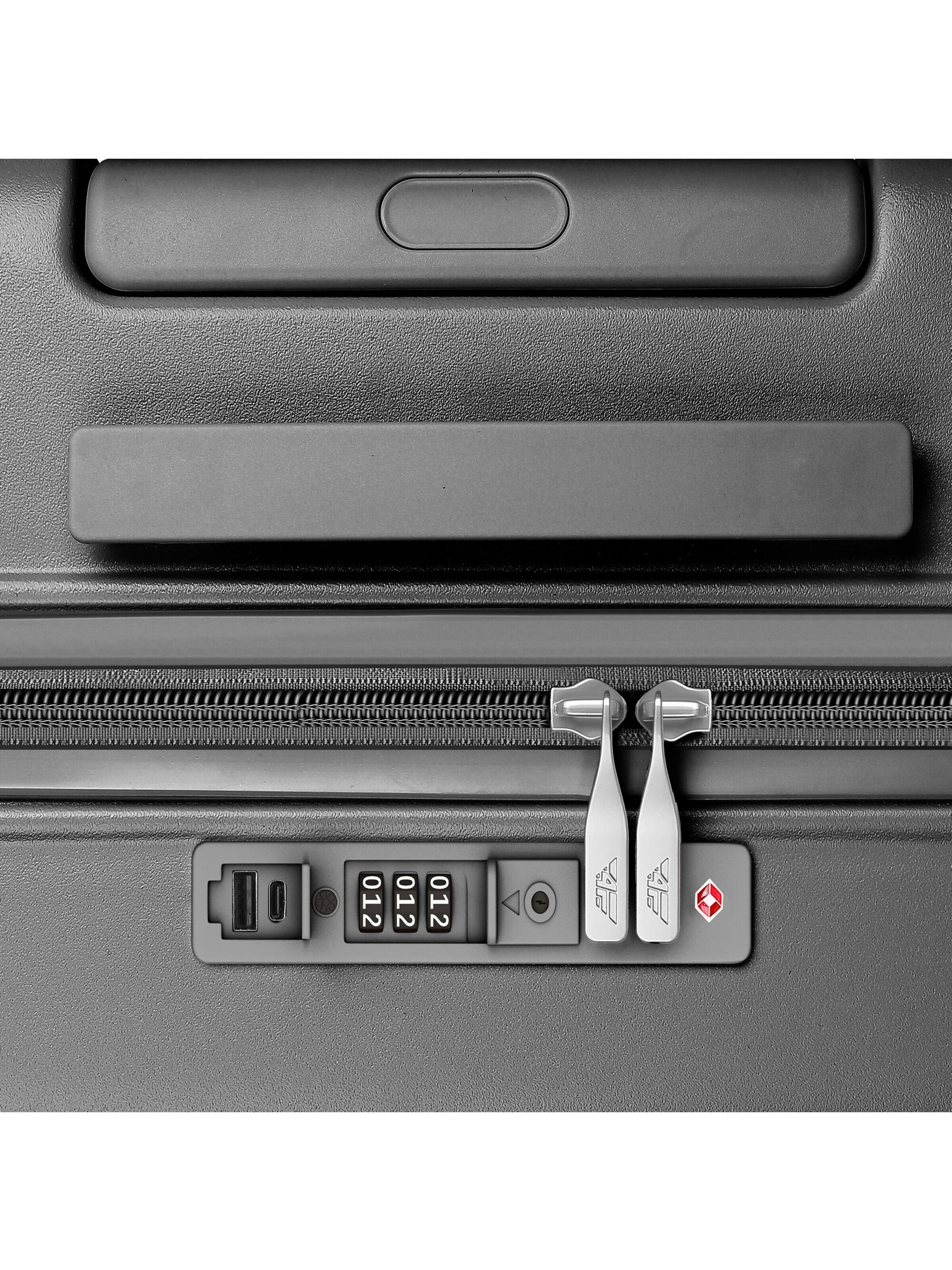 4FLY Suitcase Set in Grey
