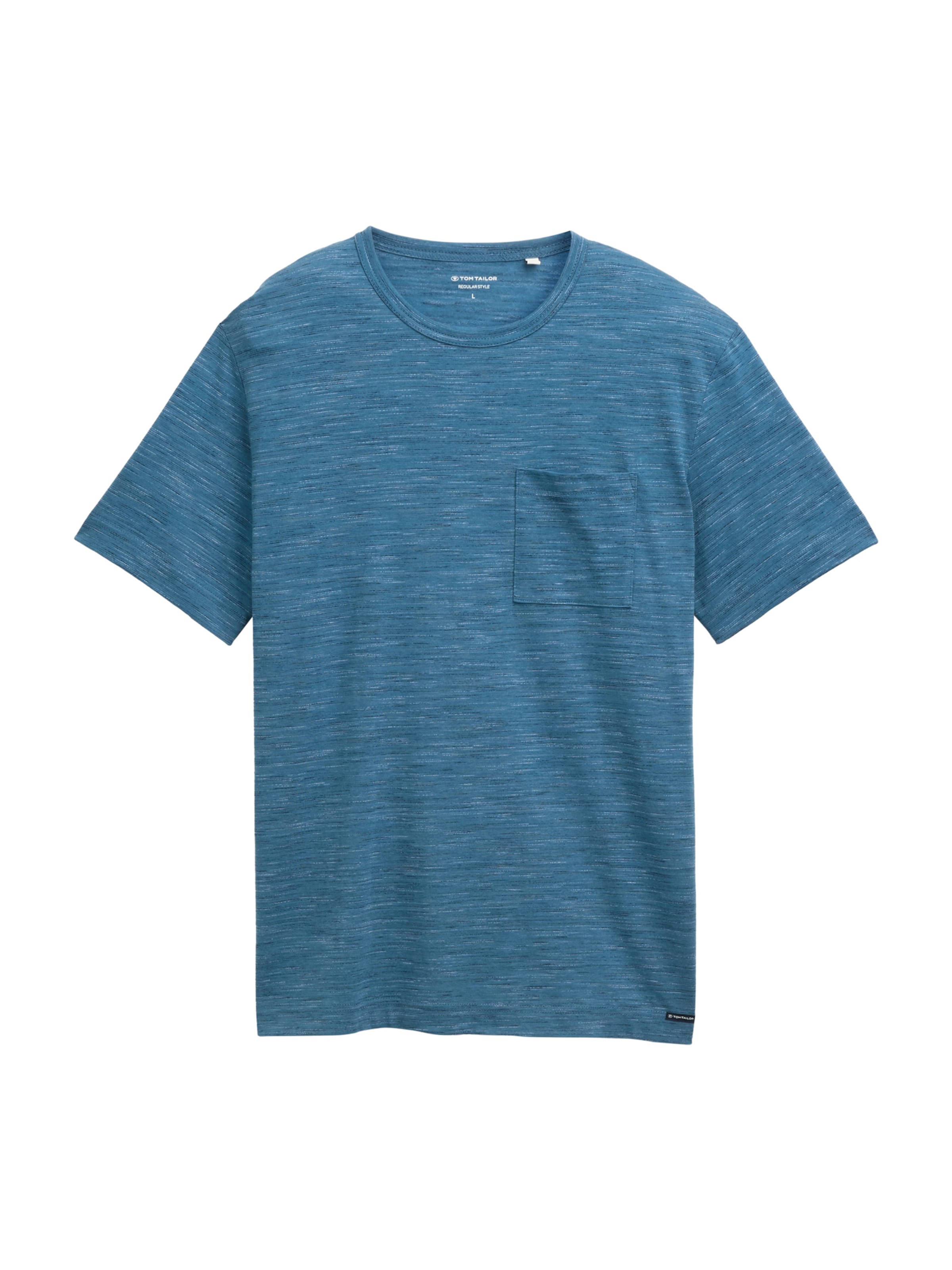 TOM TAILOR Shirt in Blue: front