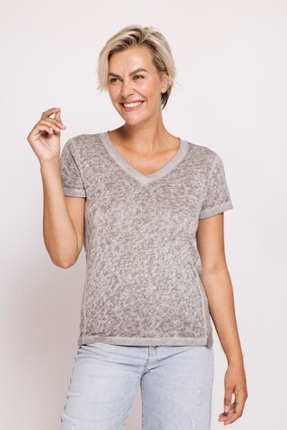 Zhrill T-Shirt in Grau: Vorderseite