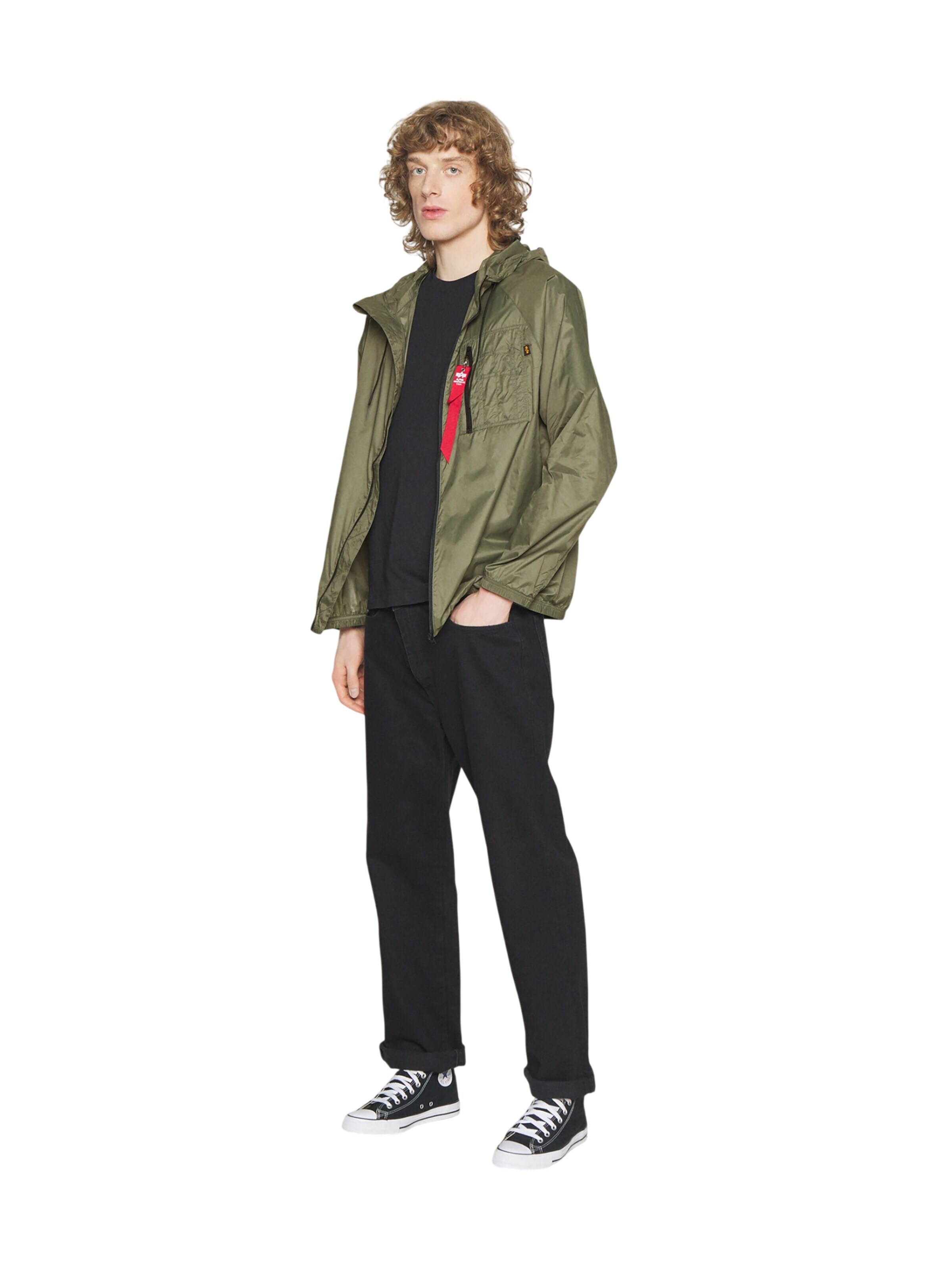 ALPHA INDUSTRIES Between-Season Jacket in Green