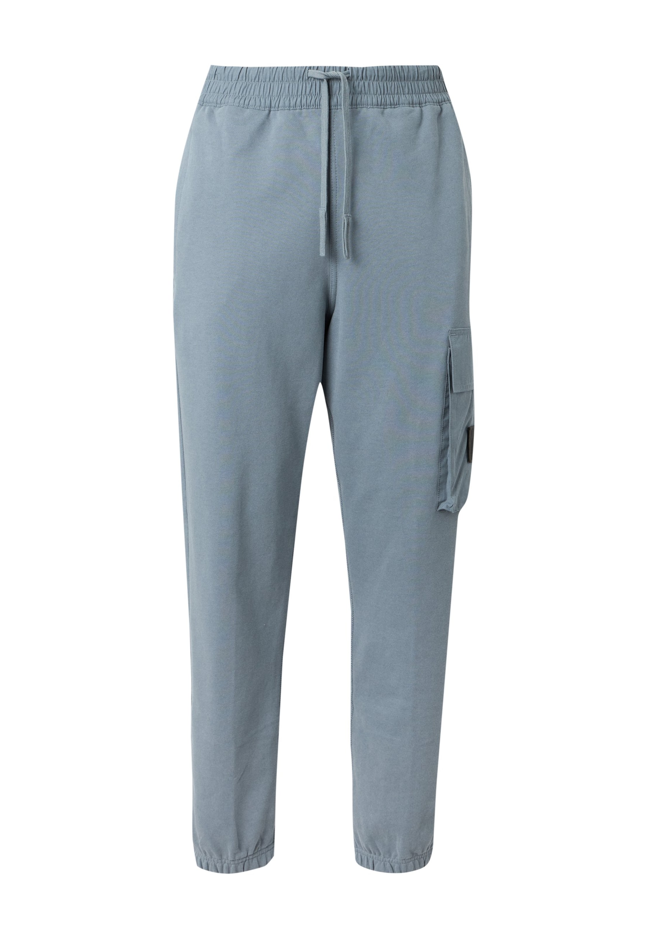 Calvin Klein Jeans - Tapered Calças em cinzento: frente