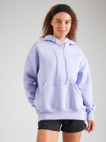 Felpa 'Phoenix Fleece' di Nike Sportswear in lilla: frontale