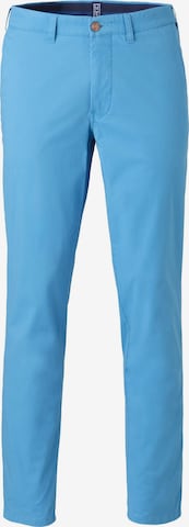Pantalon chino MEYER en bleu : devant