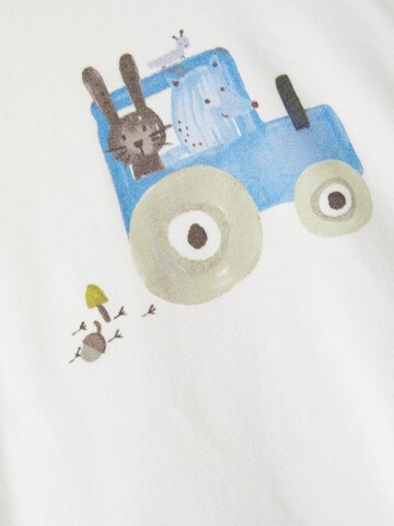 NAME IT Shirt 'NIKLAS' in Weiß