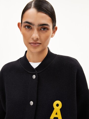ARMEDANGELS Knit cardigan in Black