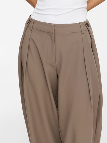 VILA - Ropa ancha Pantalón plisado 'VIMaya' en marrón