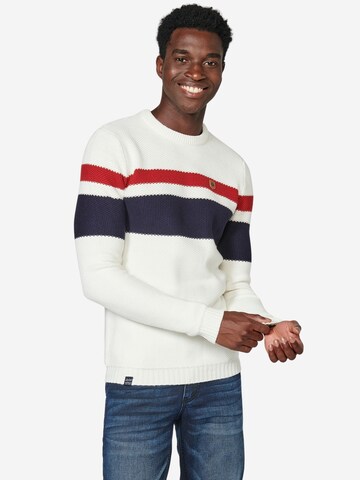 KOROSHI Sweater in White: front