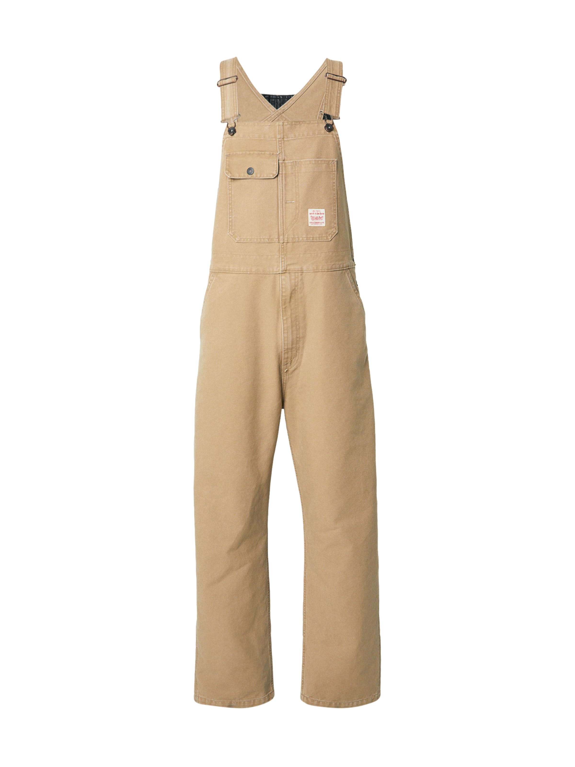 Wide leg Salopetă de la LEVI'S ® pe bej: față