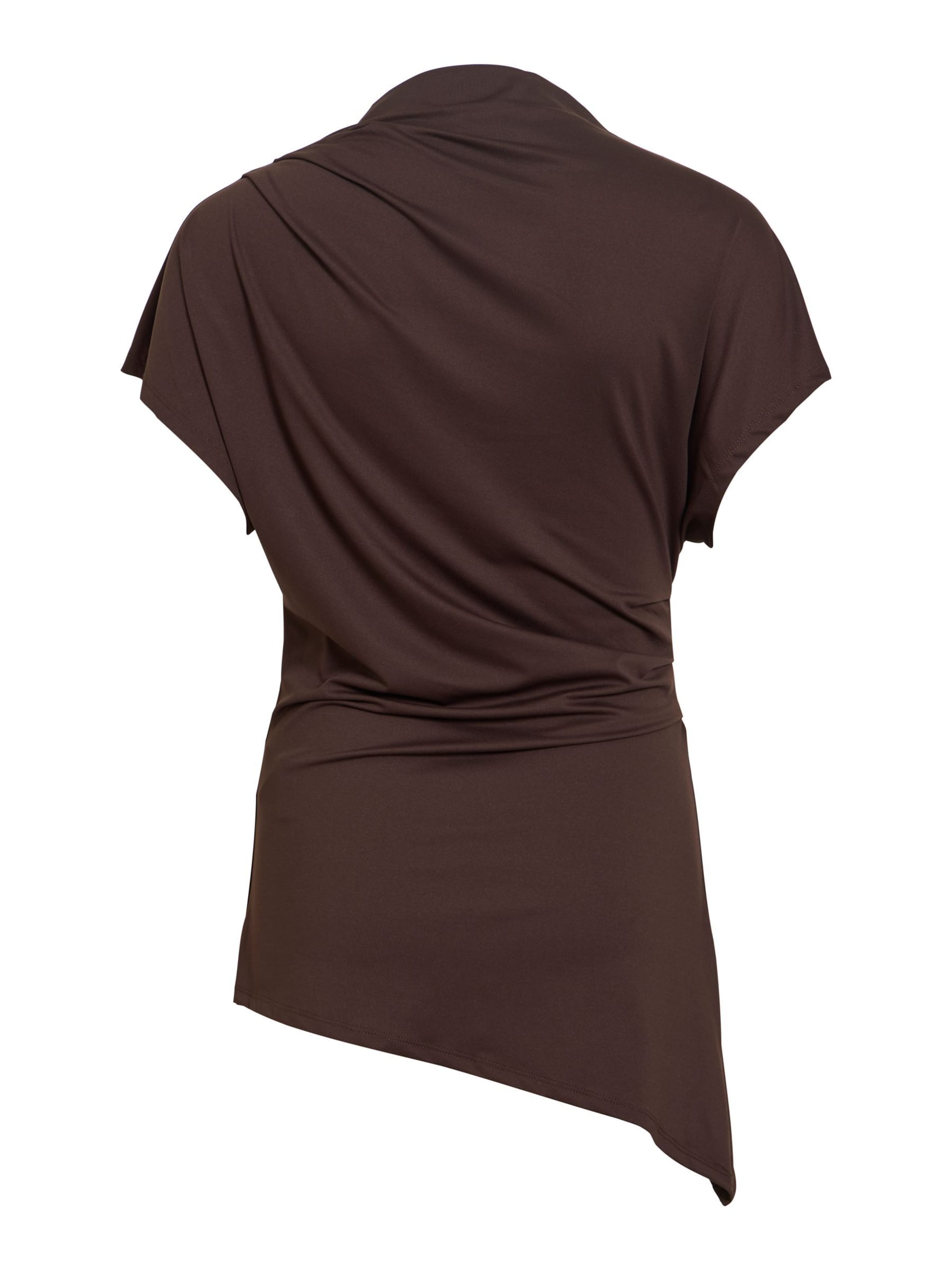 VILA Blouse in Bruin