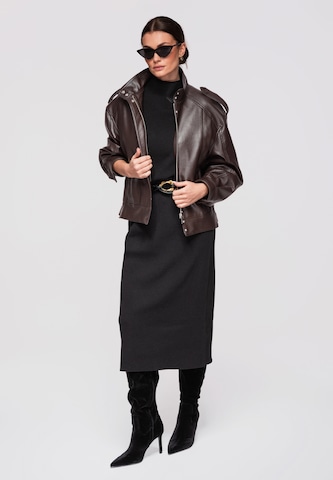 Veste mi-saison Ombre en marron