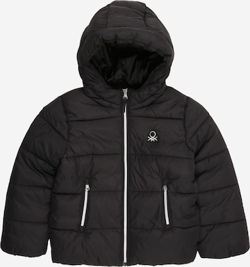 UNITED COLORS OF BENETTON Talvitakki värissä musta: etupuoli