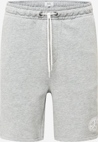 QS Regular Pants in Grey: front