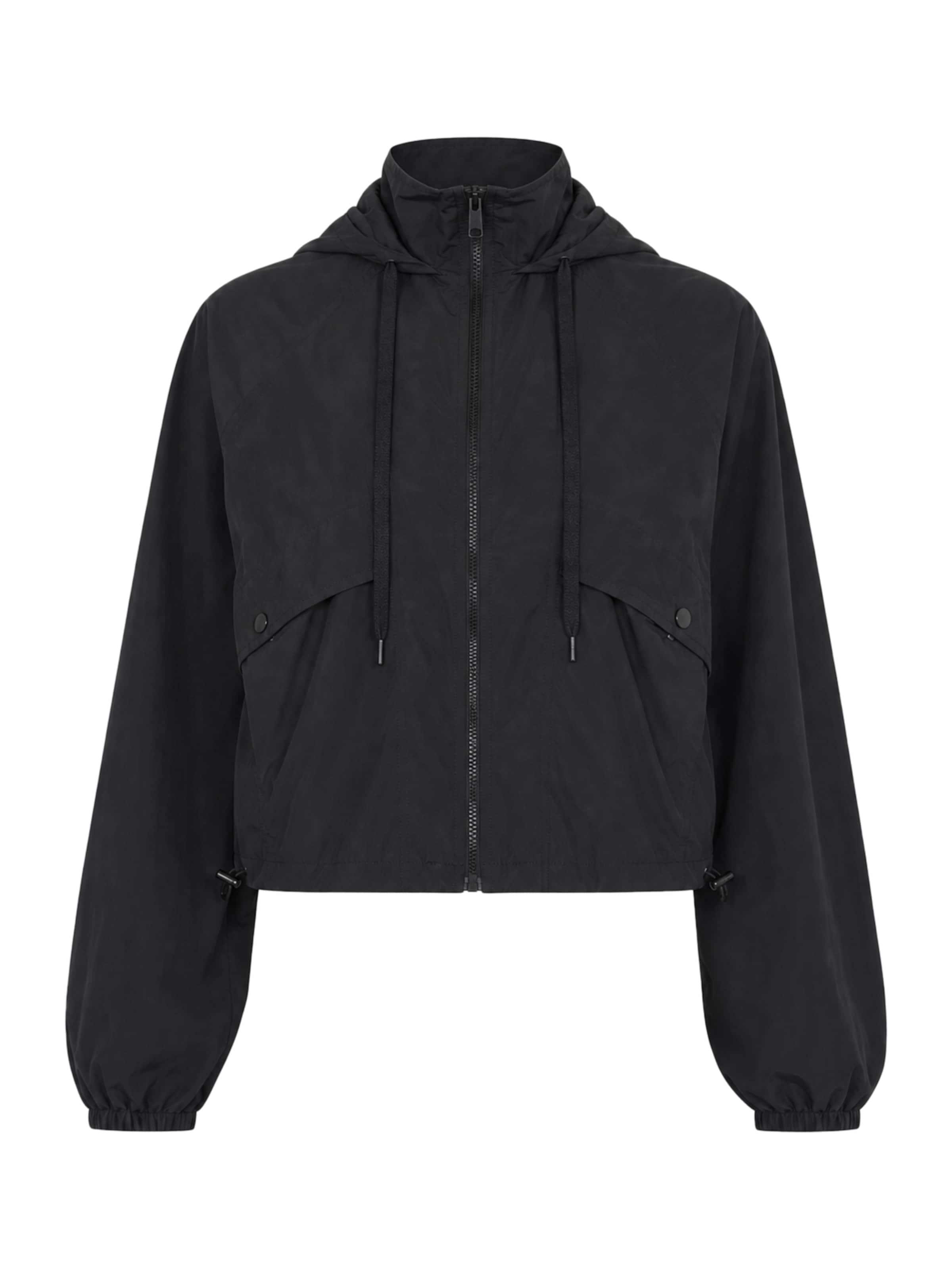 BRAVE SOUL Jacke in Schwarz: Vorderseite