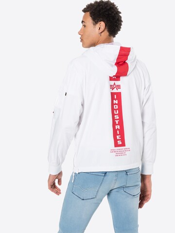 ALPHA INDUSTRIES Functionele jas 'Defense' in Wit