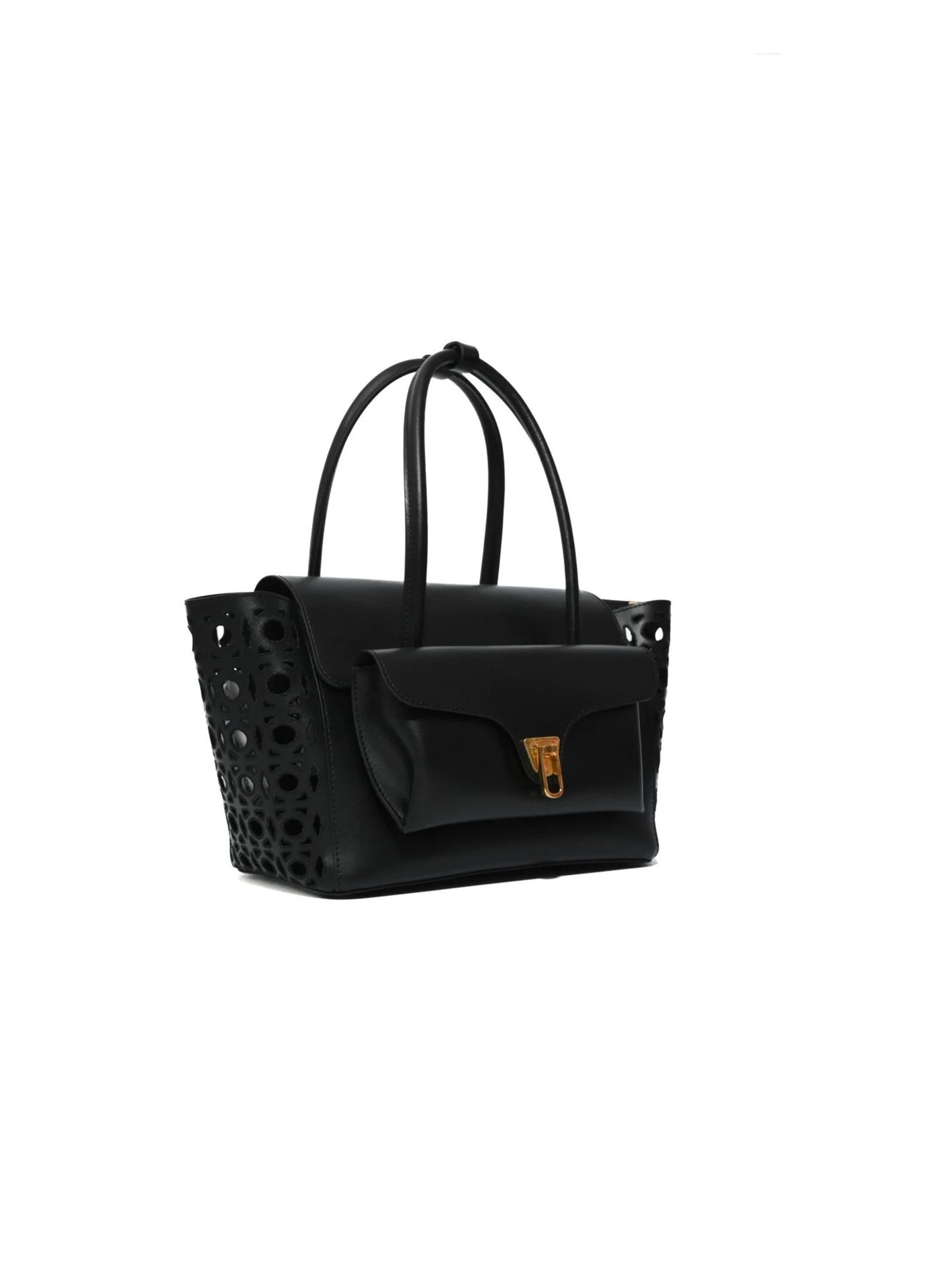 Sacs à main 'Handbag Cowhide Leather' Coccinelle en noir