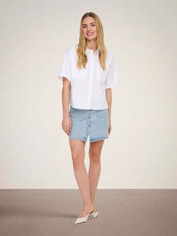 JDY Bluse 'JDYMio' in Weiß