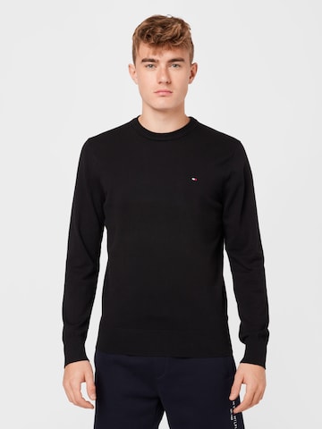 TOMMY HILFIGER Sweater '1985 Collection' in Black: front