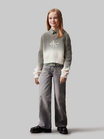 Calvin Klein Jeans Wide leg Jeans in Grey
